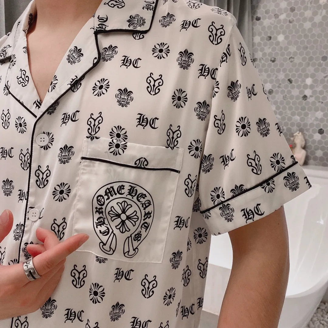 🅿️360 Croxin Home Clothes High-end Korean silk fabric is skin-friendly, soft and comfortable Size: M～XXXL